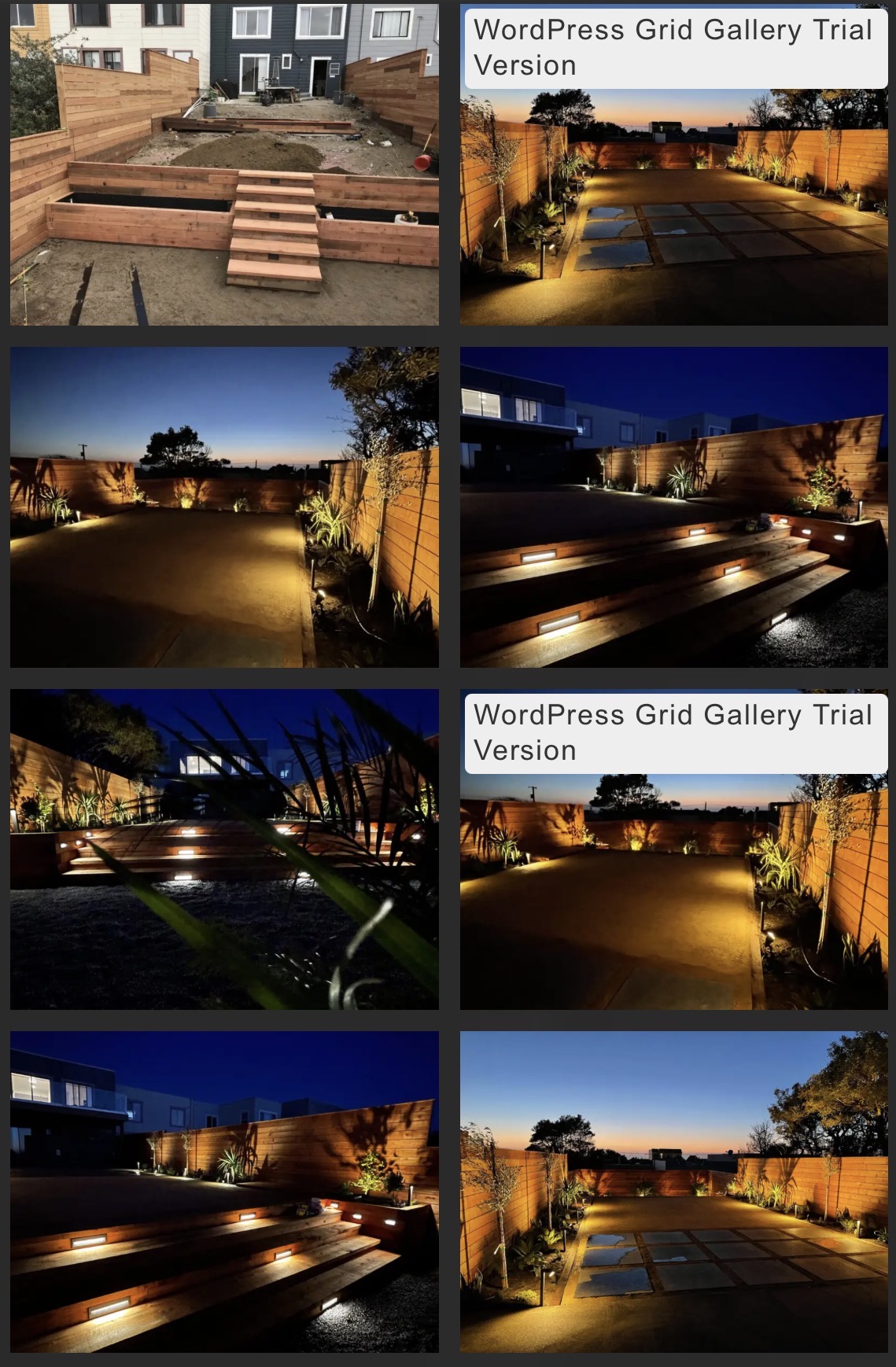 Landscape work portfolio
