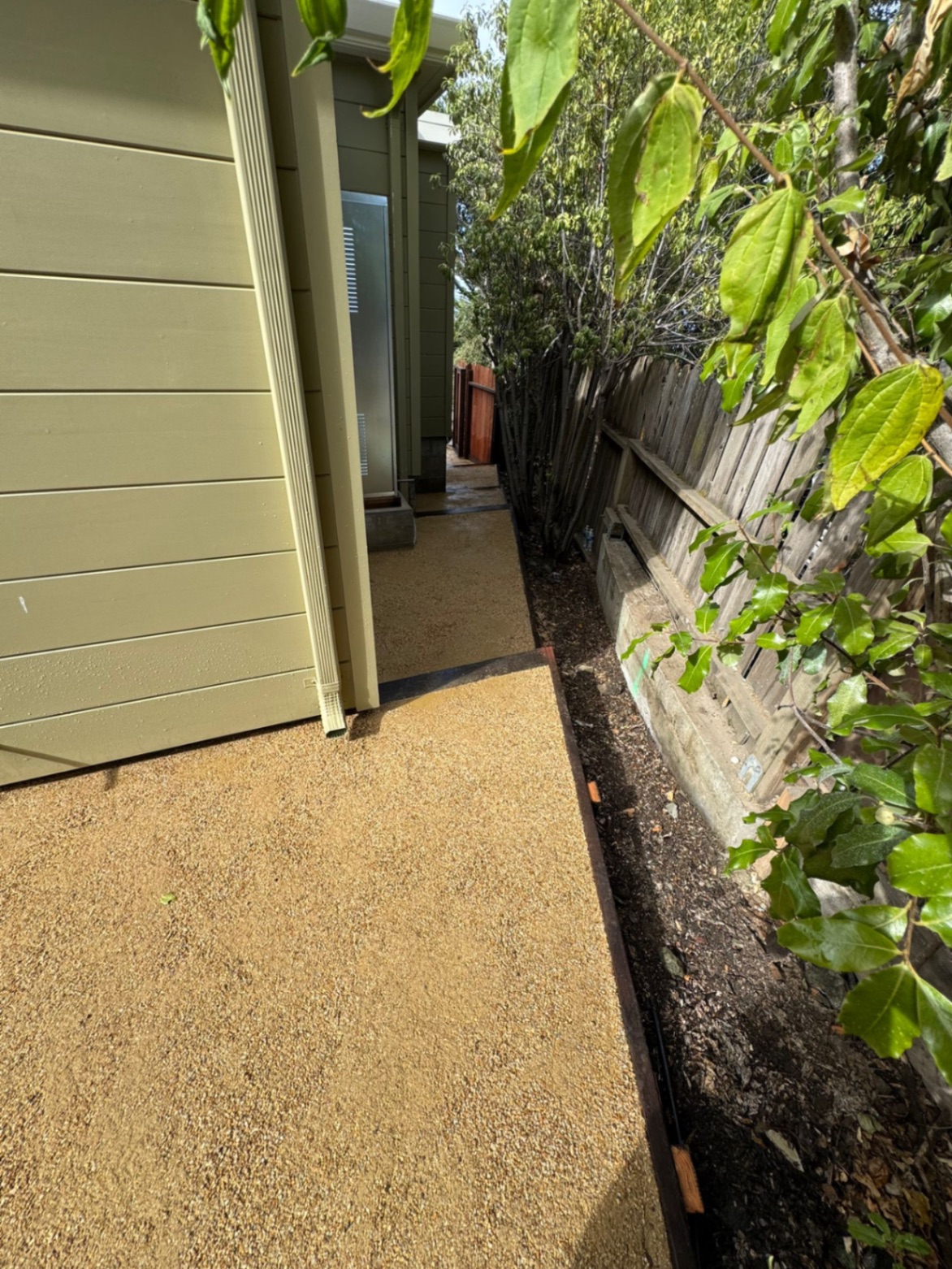 Drainage & pathway